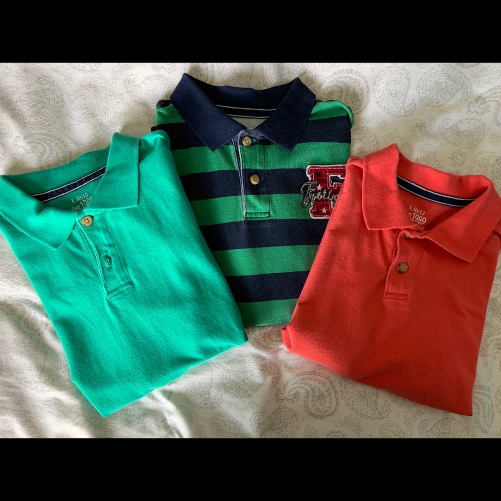Children’s Place polo shirts-Set of Three